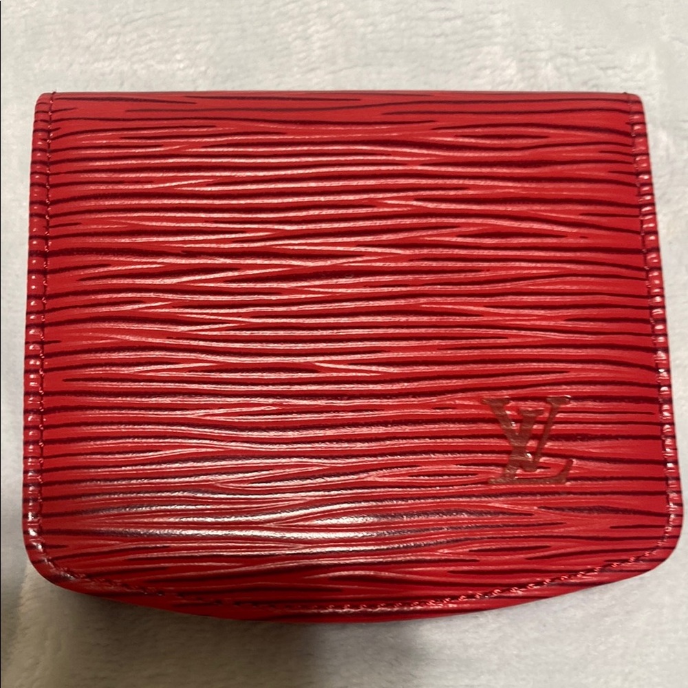 Louis Vuitton Red Wallet